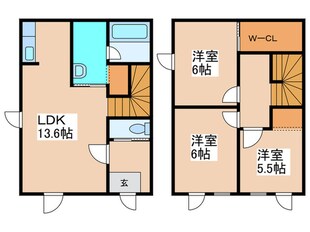 雪月花　参の物件間取画像